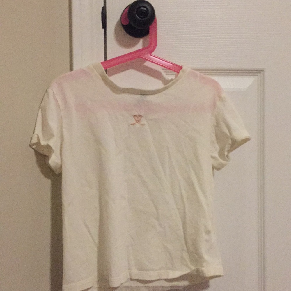 a white h&m t-shirt